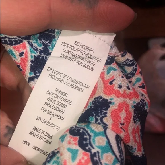 🔥 SOLD🔥NWT My Michelle boho romper - Picture 6 of 6